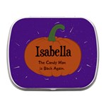 halloween Small Metal Box (White) Front