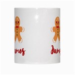 Personalized Gingerman Name White Mug Center