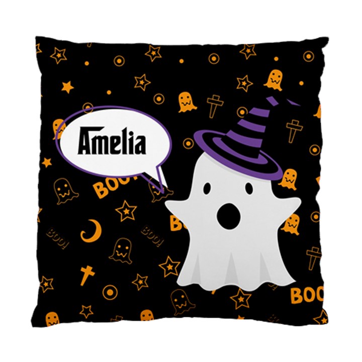 Personalized Halloween Ghost Standard Cushion Case (One Side)