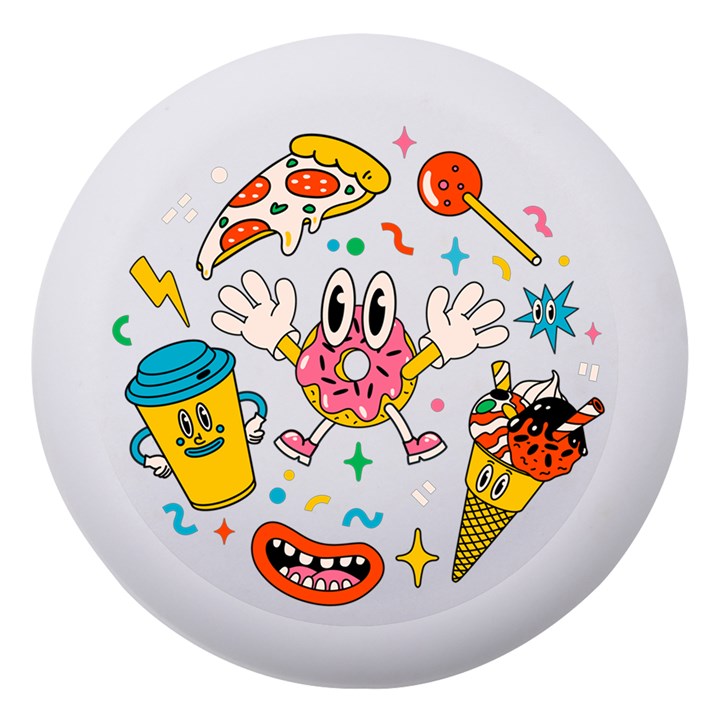 Fast Food Illustration Dento Box Dento Box with Mirror