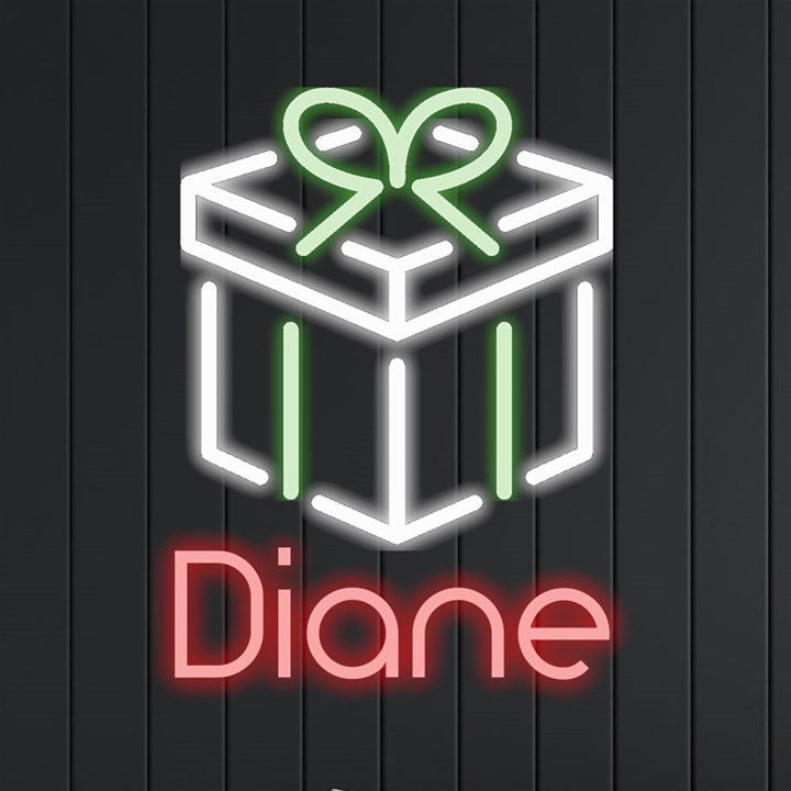Personalized Christmas Preseent Name Neon Signs and Lights