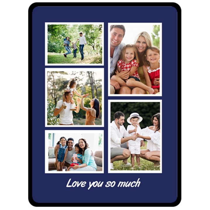 Family Name Large Blanket Fleece Blanket (Large)
