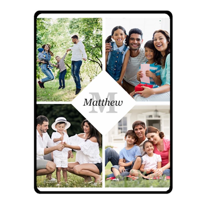 Family Name Small Blanket Fleece Blanket (Small)