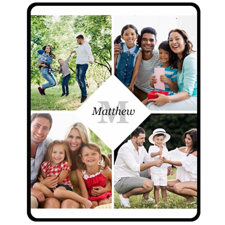Family Name Medium Blanket Fleece Blanket (Medium)