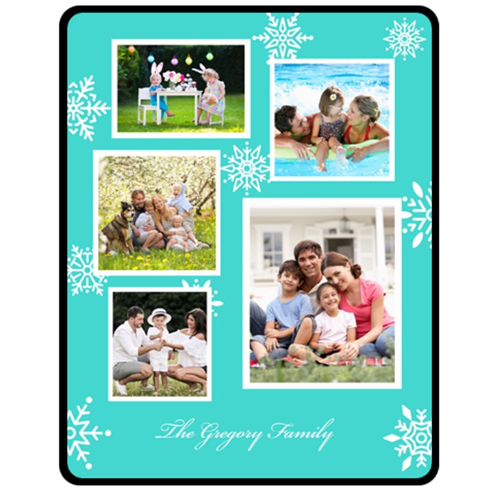 Family Name Medium Blanket Fleece Blanket (Medium)