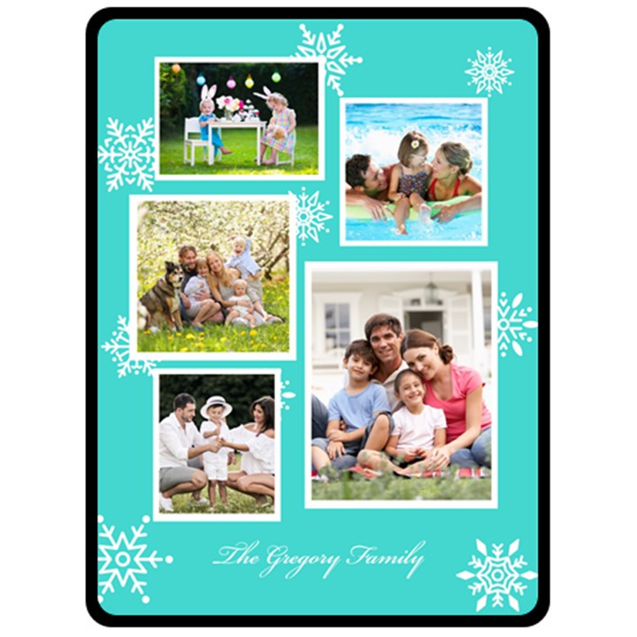 Family Name Large Blanket Fleece Blanket (Large)