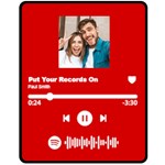 Music Player Medium Blanket Fleece Blanket (Medium) 60 x50  Blanket Front