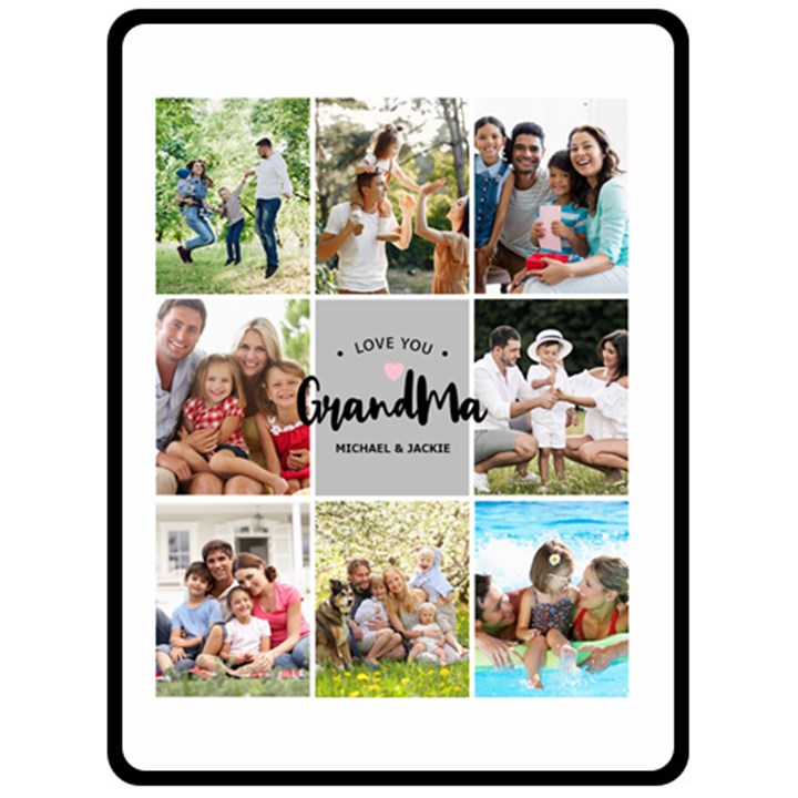Personalized Love You Large Blanket Fleece Blanket (Large)