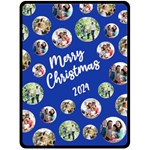 Christmas Family Large Blanket Fleece Blanket (Large) 80 x60  Blanket Front