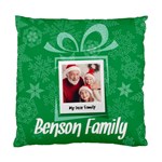 xmas photo cushion Standard Cushion Case (One Side) Front