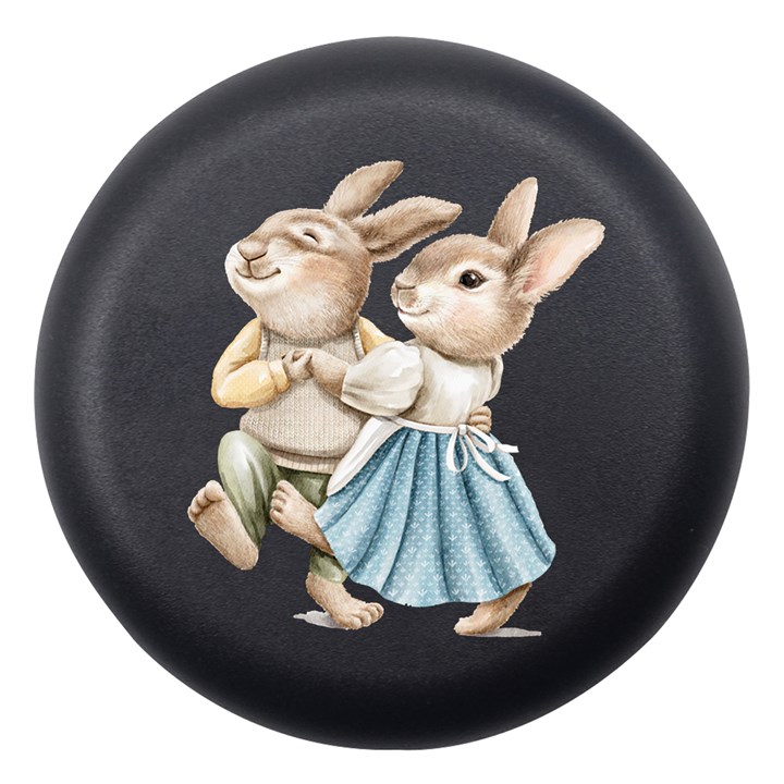 Rabbit Illustration Dento Box Dento Box with Mirror