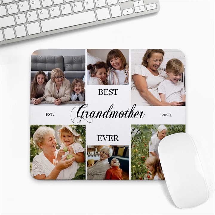 Best Ever Photo Mousepad Collage Mousepad