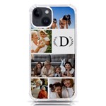 Personalized Initial Photo Phone Case iPhone 14 TPU UV Print Case Front