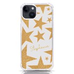Personalized Shining Star Name Phone Case iPhone 14 TPU UV Print Case Front