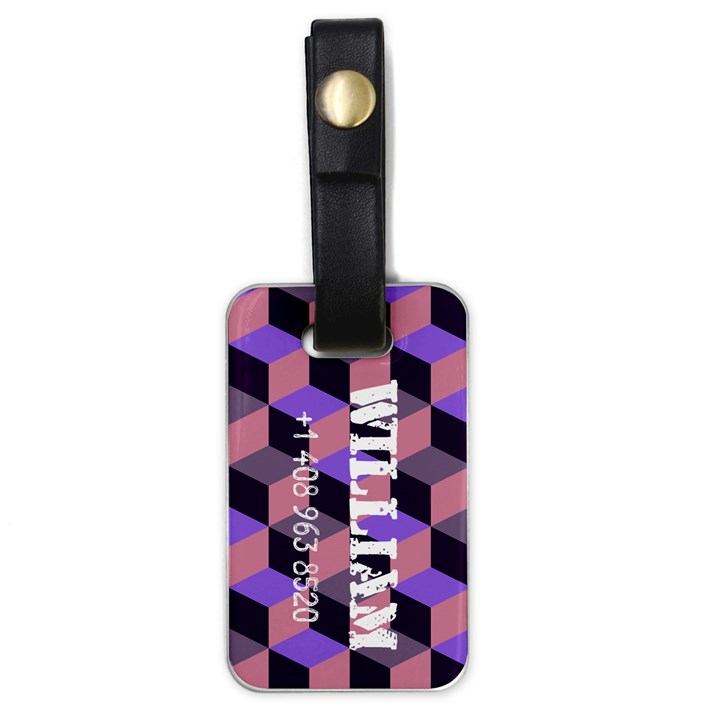 Graphic Luggage Tag (one side)