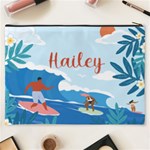 Personalized Summer Tropical Name Cosmetic Bag Cosmetic Bag (XXXL) Back