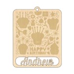 Personalized Happy Birthday Wood Ornament Wood Ornament Front