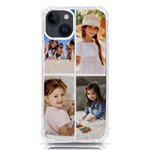 Personalized 4 Photo Phone Case iPhone 14 TPU UV Print Case Front