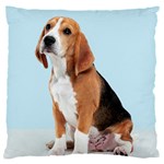 Personalized Dog Photo Name Baby Flannel Cushion 16  Baby Flannel Cushion Case (Two Sides) Back