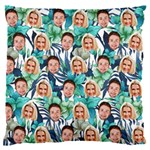 Personalized Couple Many Faces Hawaii Cushion 16  Baby Flannel Cushion Case (Two Sides) Back