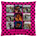 Personalized Phone Wallpaper Lover 9 Grid 16  Baby Flannel Cushion Case (Two Sides) Front