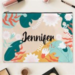 Personalized Flower Names Cosmetic Bag Cosmetic Bag (XXXL) Front