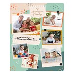 Personalized Collage Photo Name Large Blanket Two Sides Premium Plush Fleece Blanket (Large) 80 x60  Blanket Front