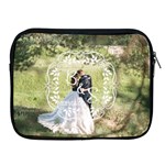 Wedding Personalized Name and Photo IPad Case Apple iPad Zipper Case Front