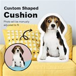 Personalized Pet Custom Shaped Cushion Cut To Shape Cushion Case Front