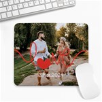 Love Line Photo Personalized Photo Mousepad Collage Mousepad 9.25 x7.75  Mousepad - 1