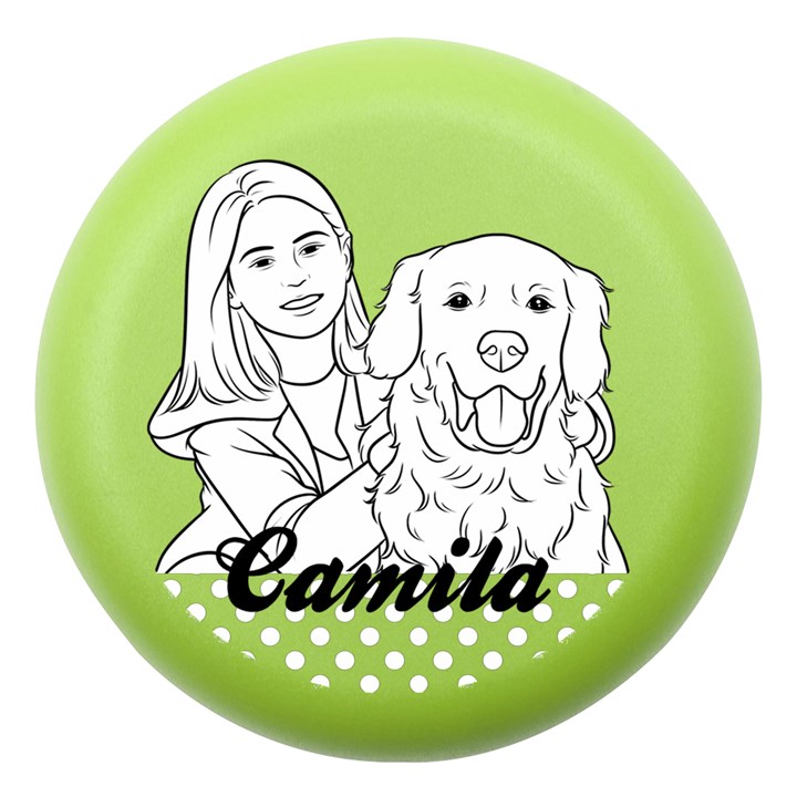 Personalized Hand Draw Style Dento Box with Mirror