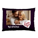 Personalized Photo Love You Any Text Pillow Case Pillow Case (Two Sides) Front