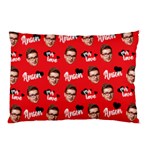 Personalized Photo Many Face Head Name Pillow Case Pillow Case (Two Sides) Back