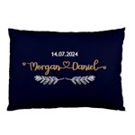 Personalized Wedding Couple Name Pillow Case Pillow Case (Two Sides) Front