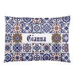 Personalized Tiles Name Pillow Case Pillow Case (Two Sides) Front
