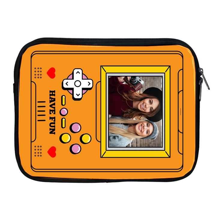 Personalized Have Fun Photo Game Boy iPad Zipper Case Apple iPad Zipper Case