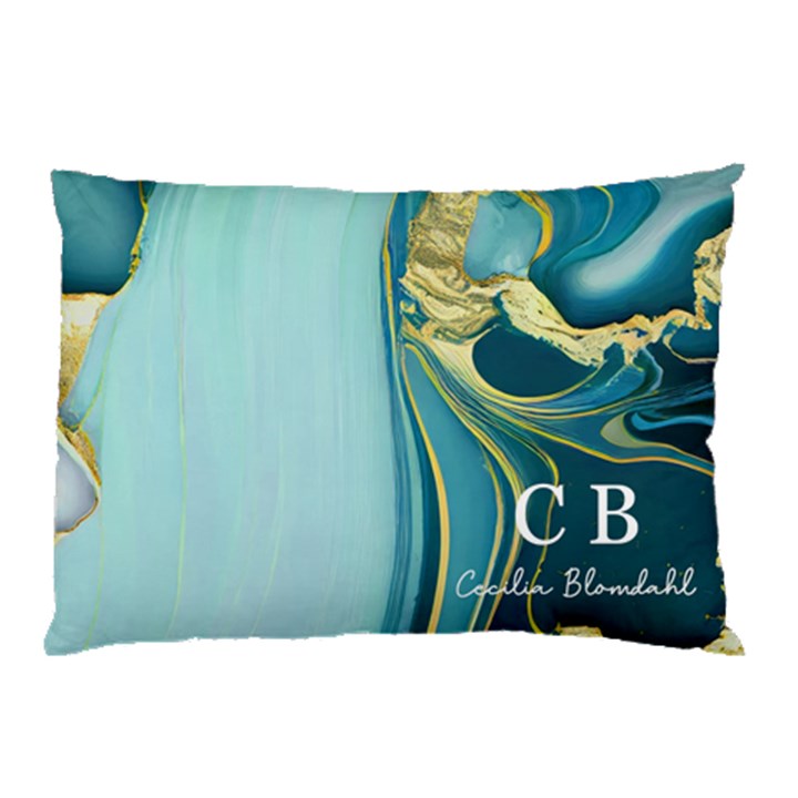 Personalized Initial Name Marble Pillow Case Pillow Case