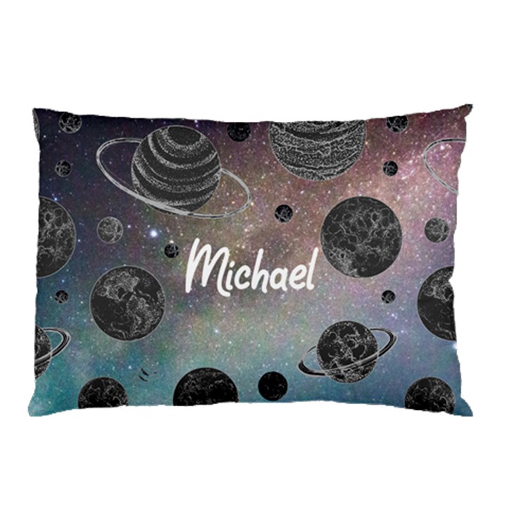 Personalized Space Name Pillow Case Pillow Case