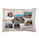 Personalized Collage Travel Photo Any Text Pillow Case Pillow Case 26.62 x18.9  Pillow Case