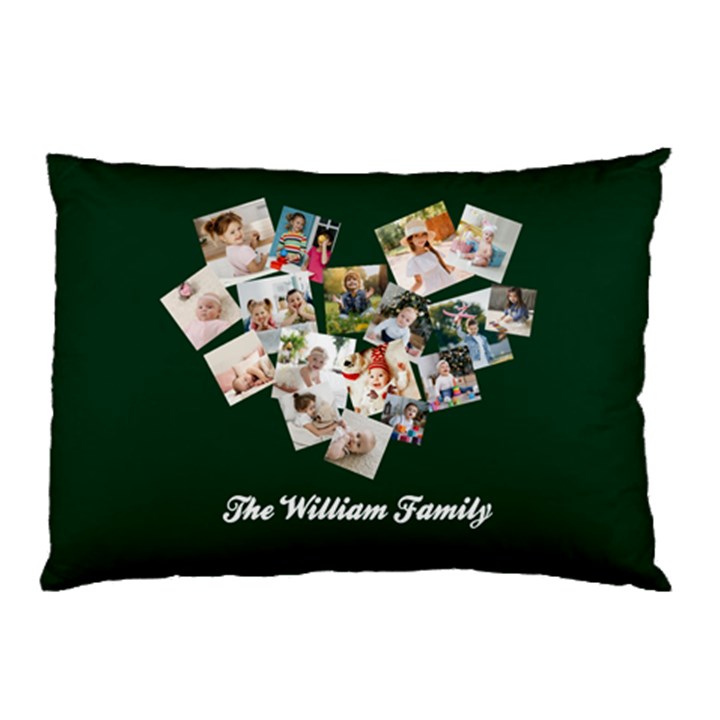 Personalized Photo Any Text Family Name Pillow Case Pillow Case