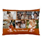 Personalized Photo Any Text Name My Sweetheart Pillow Case Pillow Case 26.62 x18.9  Pillow Case