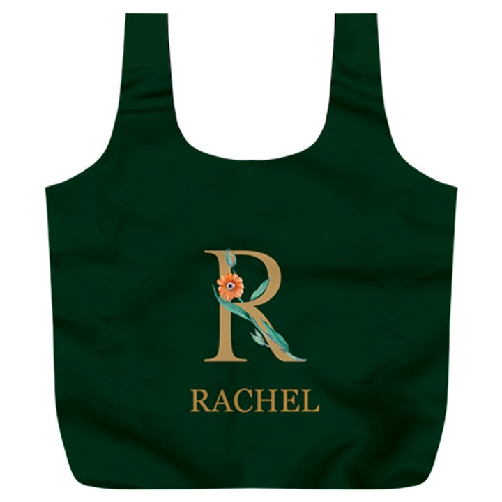 Personalized Initial Name Any Text Recycle Bag Full Print Recycle Bag (XXXL)