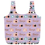 Personalized Camera Illustration Name Any Text Recycle Bag Full Print Recycle Bag (XXXL) Back