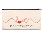 Personalized Love Line Collage Photo Pencil Case Pencil Case Back