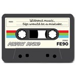 Personalized Name Any Cext cassette Tape Name Doormat Large Doormat 30 x20  Door Mat