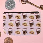 Personalized Pet Head Name Large Coin Purse Large Coin Purse Back