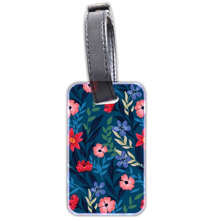  Personalized Name Flower Luggage Tag (two sides) Luggage Tag (two sides)