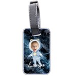 Personalized Photo Space Luggage Tag (two sides) Luggage Tag (two sides) Front