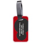 Personalized Name Angry Luggage Tag (two sides) Luggage Tag (two sides) Back