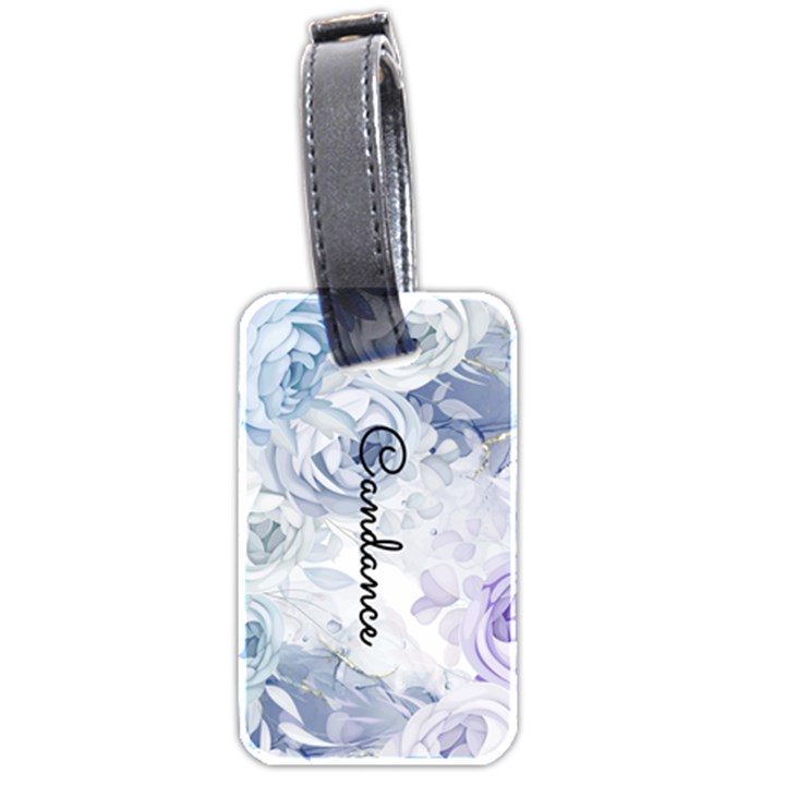  Personalized Name Rose Luggage Tag (two sides) Luggage Tag (two sides)